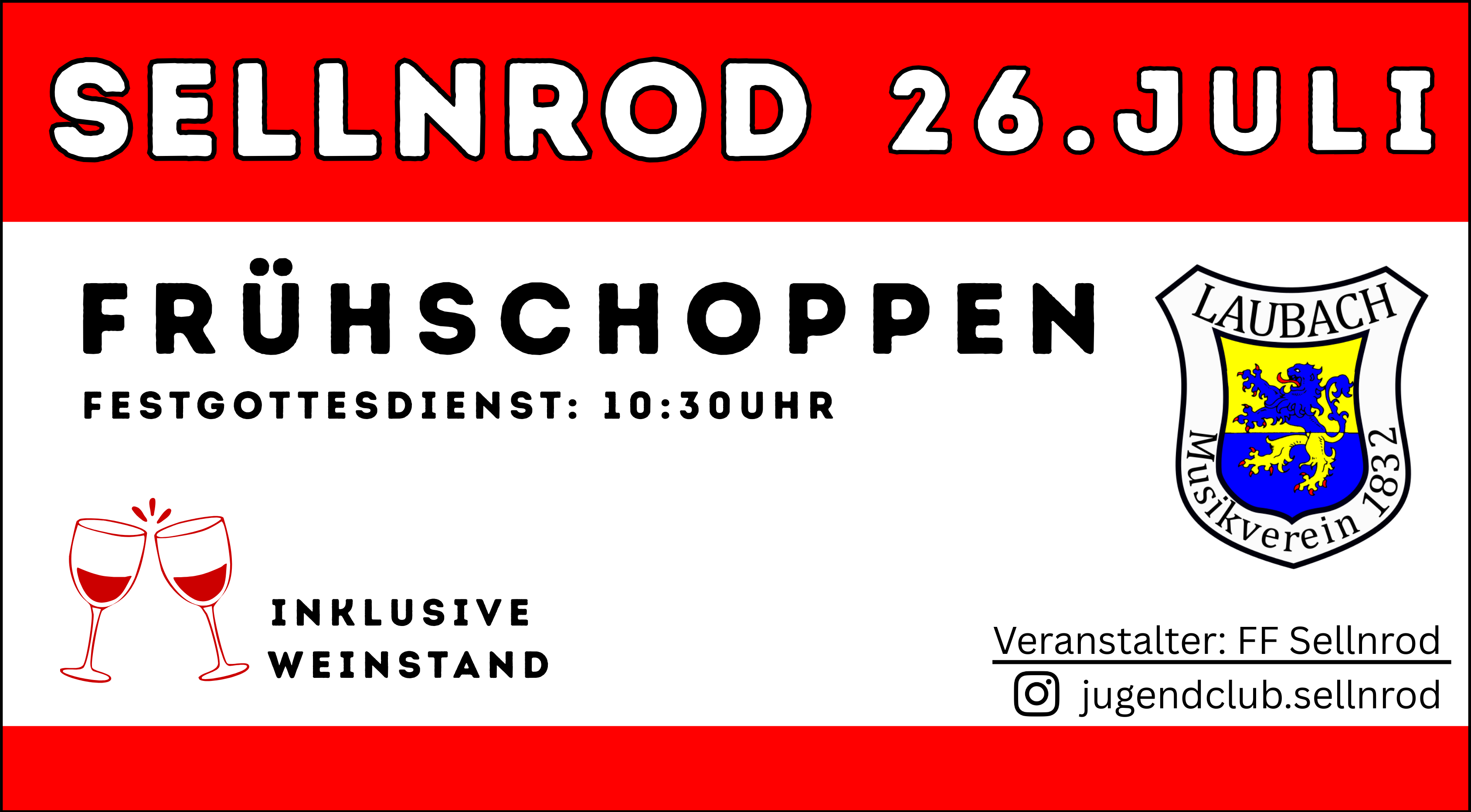 Kirmes 2026 Fruhschoppen Insta